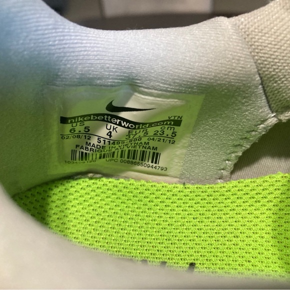 Nike Free Run 3.0 V4 Women Size US 6.5 Running Shoes Orange 511495-800 - Picture 2 of 6